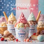 День мороженого (National Ice Cream Day) в США