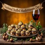 День фаршированных грибов (National Stuffed Mushroom Day) в США
