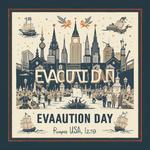 День эвакуации в Нью-Йорке (Evacuation Day - New York) в США