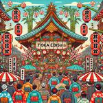 Фестиваль Тока Эбису, покровителя рыбаков и торговцев в Японии